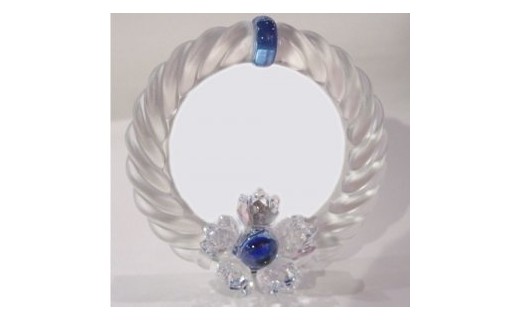 Blue Flower Picture Frame