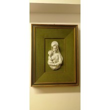 MADONNA PORCELLANA BIANCA FIRMATA