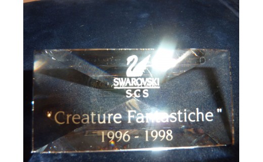 Plaque Fantastic Creatures 1996/98