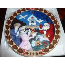  Royal Copenaghen Christmas Plate 2007